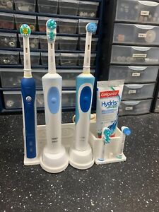 Oral-B Wall Mount Dual Charger And Tooth Paste Toothbrush Head Holder