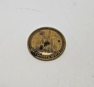 Walt Disney World Main Street USA Souvenir Bronze Coin Medallion Token WDW VTG - Picture 1 of 4