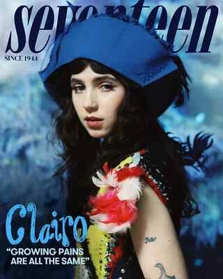 Clairo Seventeen Magazine Cover Poster Print, Clairo Poster Unframed, Gift Idea - Image 1 of 4