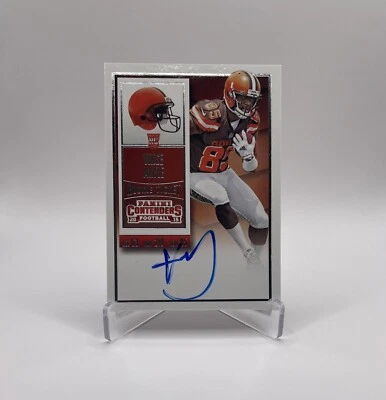 2015 Contenders Vince Mayle Rookie Ticket AUTO AUTOGRAPH RC #241 BROWNS - Image 1 of 2