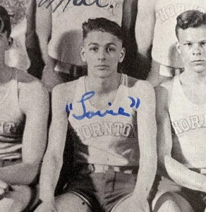 Lou Boudreau High School Yearbook SIGNED Freshman Year Year Baseball HOF - Picture 1 of 4