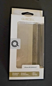 Quikcell Clear Glitter für iPhone SE (2020) 8/7 Handyhülle Cover - Bild 1 von 2