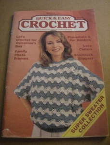Quick and Easy Crochet Magazine-Winter 1987 - Picture 1 of 4