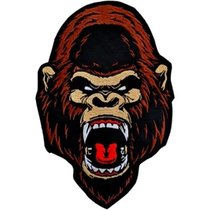 Gorila Bordado Gran Parche Mono Mono Kong Animal Motociclista Metal Rock Rider - Imagen 1 de 1