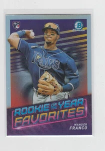 2022 Bowman Tampa Bay Rays Wander Franco Rookie of the Year Favorites #ROYF-1 - Bild 1 von 2
