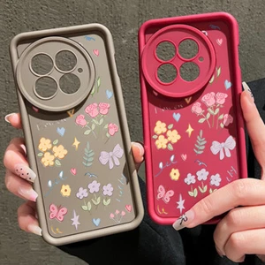 Schutzhülle für OnePlus 13 12 13R 13T ACE 5 3 2 11R stoßfest Silikon Blume Case - Picture 1 of 17