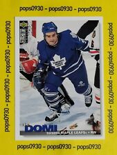 Tie Domi, Toronto Maple Leafs, 1995, Collectors Choice, #242