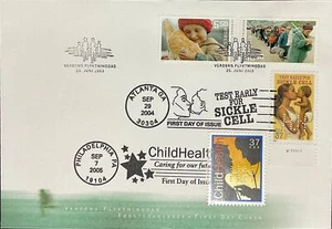 HNLP Hideaki Nakano 3877 3938 Sickle Cell & Child's Health on Norway Refugee FDC - Picture 1 of 1