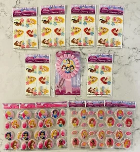 Disney Princess Party for 12/12 sticker pages and 12 tattoo pages/PrinceseRibbon - Picture 1 of 6