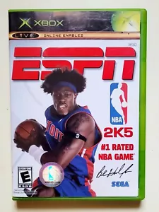 XBox Live Online Enabled 2K5 Rated Everyone 2004 Basketball Free Shipping - Picture 1 of 3