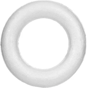 30cm Polystyrene Half Round Ring Frame Christmas Seasonal Wreath Wedding Décor - Picture 1 of 2