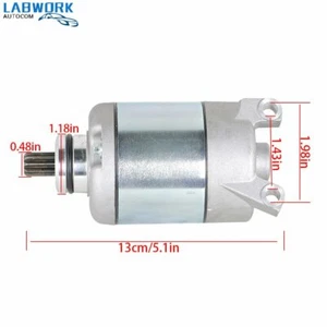 Starter for Honda TRX450ER TRX450R 450 ATV 2006 2007 2008 2009 2010 2011 2012 - Picture 1 of 6