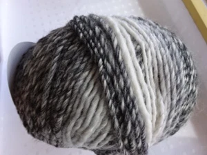 Linie 359 FANO - 150g-Knäuel  - Fb.06 schwarz-grau-weiß-Verlauf  ONline  - Bild 1 von 3