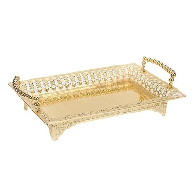 Dried Fruit Plate Candy Platter Ottoman Decor Platter Coffee Table Tray Snack - Image 1 of 4