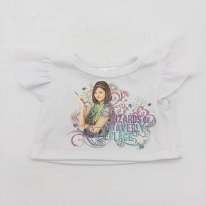 Build-A-Bear White Wizards of Waverly Place Top Stars Disney Selena Gomez Shirt - Picture 1 of 5