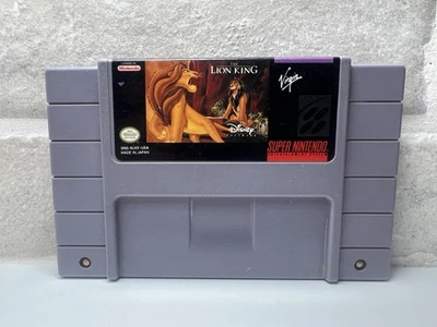 The Lion King SNES Super Nintendo - Solo cartucho y probado Foto 1 de 4