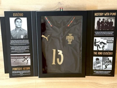 PUMA Portugal Shirt Eusebio Pantera Negra Limited Edition NUMBERED Size Small - Image 1 of 3