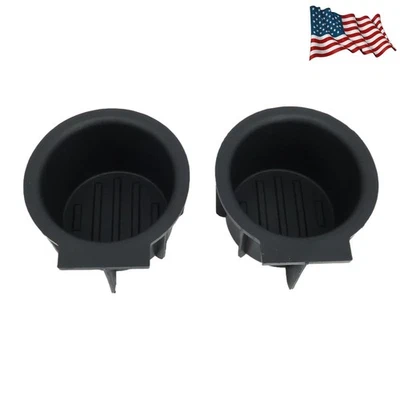 1Pair For 2009-14 Ford F-150 Front Center Console Cup Holder Rubber Insert US - Image 1 of 4