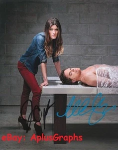 DEXTER... Jennifer Carpenter avec Michael C. Hall - SIGNÉ - Photo 1 sur 1