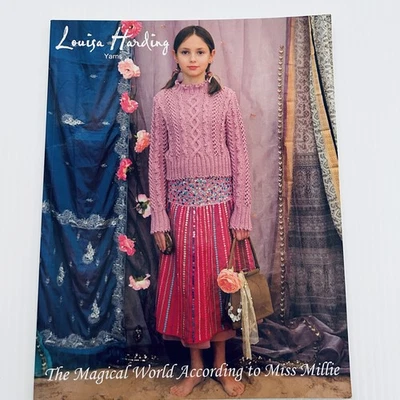 Louisa Harding Childrens Knitting Pattern Booklet The Magical World Miss Milie - Image 1 of 4