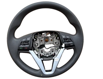 2016-2018 Hyundai TUCSON DRIVER STEERING WHEEL W/AUDIO & CRUISE CONTROL SWITCH - Image 1 of 4