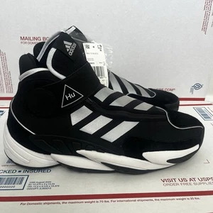 Adidas Crazy BYW HU x Pharrell ‘Core Black’ EG9919 Size 12 - Picture 1 of 7