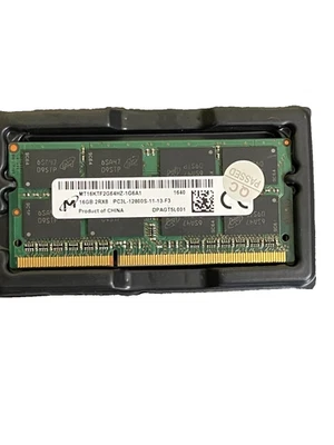 16GB (1 x 16GB) PC3L-12800S DDR3 1600 LAPTOP SODIMM MEMORY 11-13-F3 - Image 1 of 2