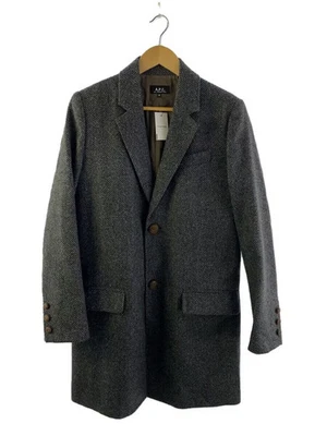 A.P.C. Chester Coat gray XS Used - Image 1 of 4