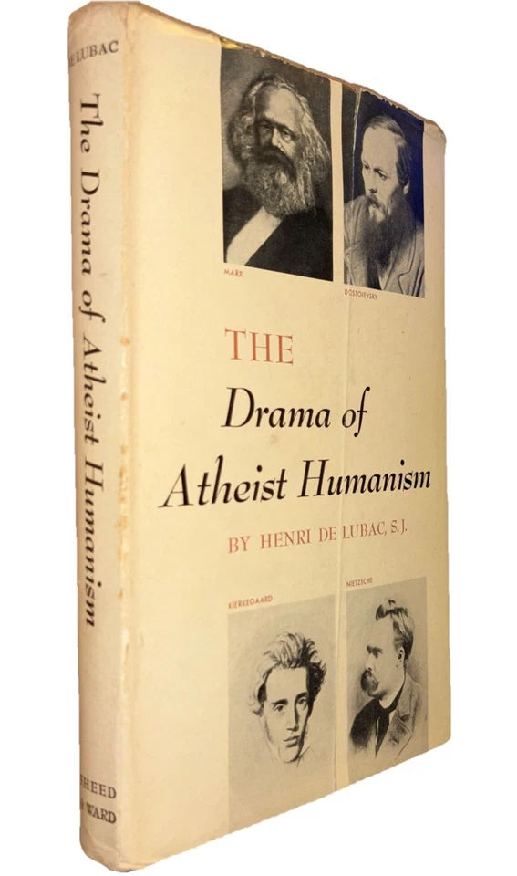 THE DRAMA OF ATHEIST HUMANISM - Henri De Lubac - 1950 1st Ed? Karl Marx Catholic Foto 1 de 4