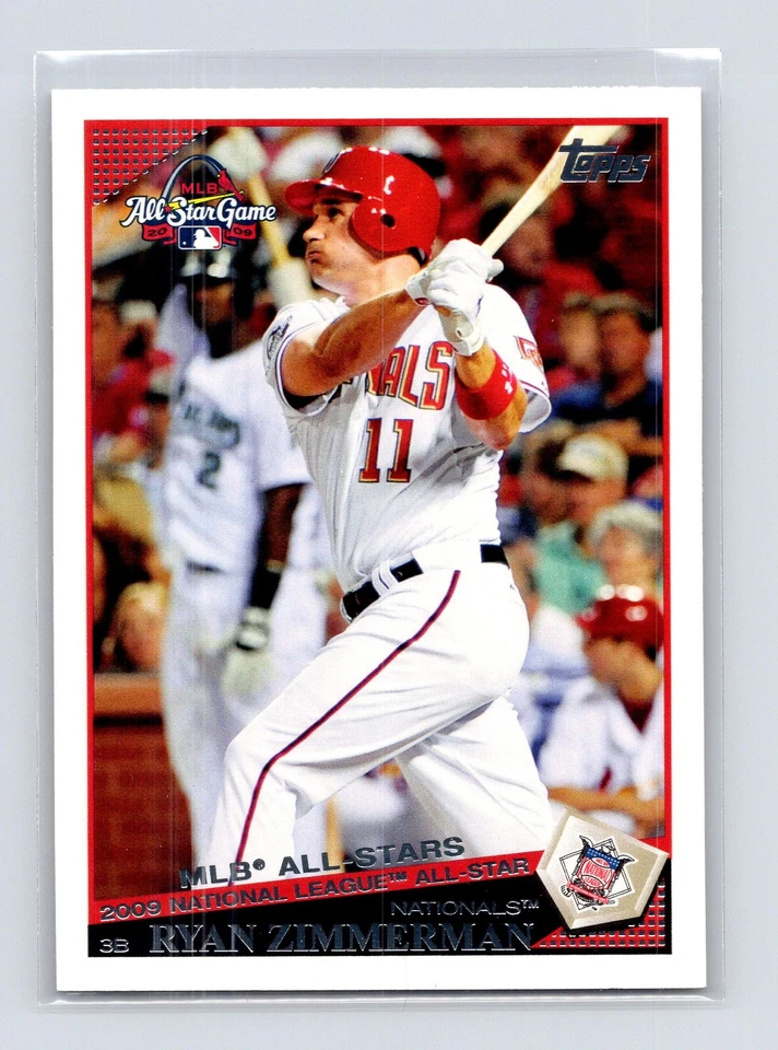 2009 Topps Updates & Highlights #UH301 Ryan Zimmerman - Image 1 of 2