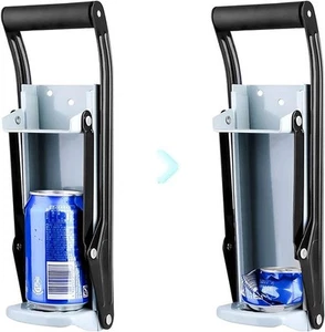 Can Crushers for Recycling Standing with Bottle Opener 16oz - Picture 1 of 9