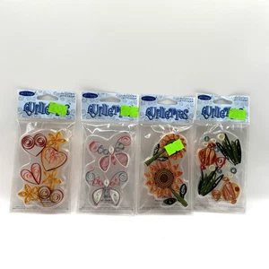 4 trapunte Jolee's Boutique 3D quilling libro di scarti design pesce cuore farfalla - Foto 1 di 2