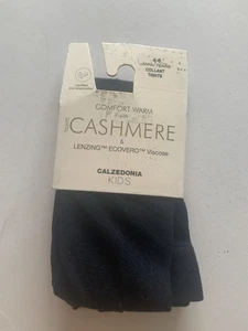 Calzedonia Kids Tights Comfort Warm With Cashmere Black Freepost - Picture 1 of 9