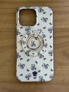 Velvet Caviar MagSafe Case for iPhone 16 Pro Max - Ring Grip - Blue Bears - Photo 1 sur 2