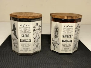 Candele Makers Of Wax Goods lotto di 2 camoscio e whisky 3,89 once - Foto 1 di 11