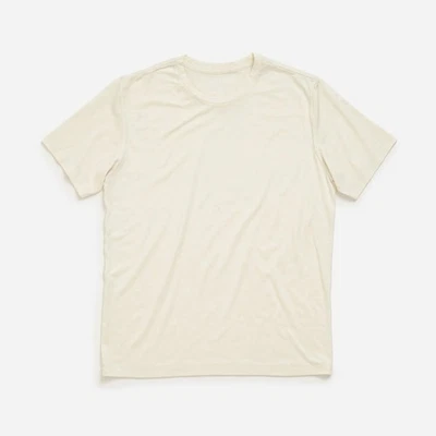 Wool& Prince Signature cuello redondo precio de venta sugerido por el fabricante $80 para hombre talla L blanco natural Foto 1 de 4