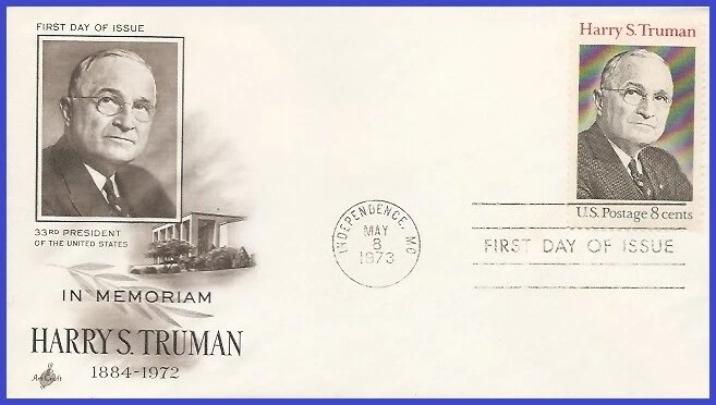 USA3 #1499 U/A ARTCRAFT FDC   Harry S. Truman - 33rd President - Image 1 of 1