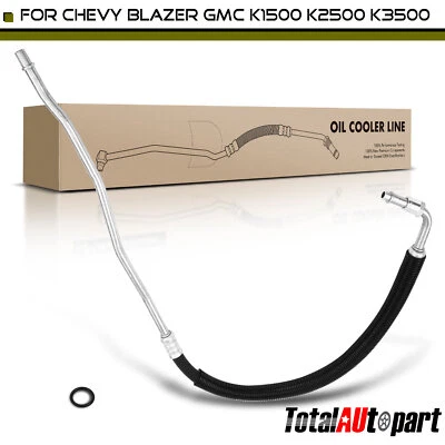 Manguera de enfriador de aceite de motor para Chevrolet Blazer GMC K1500 K2500 K3500 salida inferior Foto 1 de 4