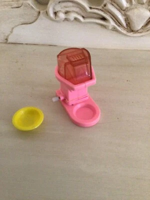 De colección Barbie 1991 WindUp Moving POPCORN MAKER con cuenco amarillo Foto 1 de 4