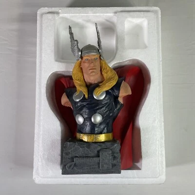Marvel el poderoso Thor 2001 10" estatua esculpida por Tony Cipriano 429/1000 iob. Foto 1 de 4