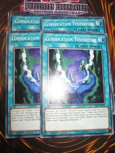 YU-GI-OH! PLAYSET (LOT DE 4) CONVOCATION TENEBREUSE LED5-FR022 NEUF EDITION 1 FR - Imagen 1 de 1