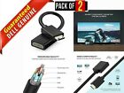Lot 2 Mini Hdmi To Hdmi F High-Definition Conversion Cable Adapter 1080P Ddr4t