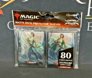 Magic The Gathering -80 Matte Deck Protector Sleeves - Vivien (NEW/SEALED) - Picture 1 of 2