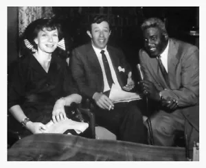 1960 Jackie Robinson Show & Adolph Green Betty Comden Photo - Picture 1 of 1