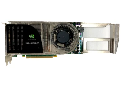 NVIDIA Quadro FX 4600 768MB GDDR3 PCIe DVI S- Video Card HP 442228-001 - Image 1 of 4