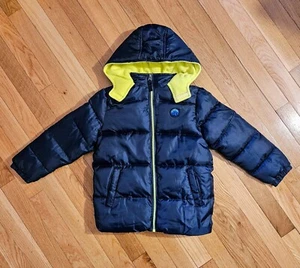 NEW iXtreme Little Boy Fleece-lined Winter Puffer Coat, Navy Blue (sz 5) - Picture 1 of 7