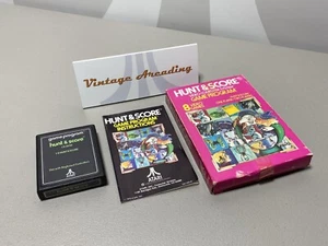 Hunt & Score (Atari 2600, 1978) CIB (Box, Cartridge & Manual) NTSC - Picture 1 of 7