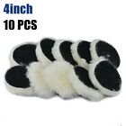 Highly Effective 4 Inch Woolen Polishing Pads for Car Detailing 10 Piece Set
