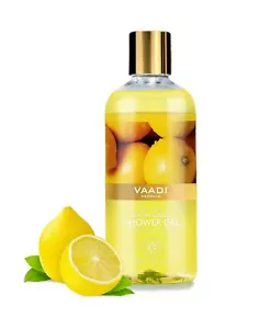 VAADI HERBALS Duschgel Erfrischend Zitrone Und Basil Für Alle Hauttypen 300ml - Bild 1 von 8