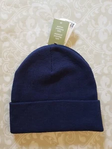 H&M Beanie Mütze Kinder Einheitsgröße dunkelblau 4-6 Jahre - Bild 1 von 1